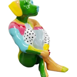 Figurine décorative Dog Marc colore 80cm