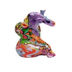 Figurine Décorative Elefant Zirkus Graffiti(2/Set)