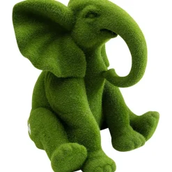 Figurine décorative Elephant Flock vert 18cm