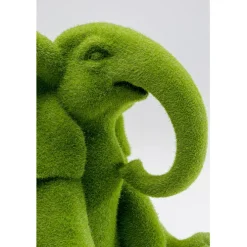 Figurine décorative Elephant Flock vert 18cm