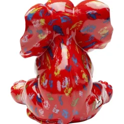 Figurine décorative Elephant Dots rouge 18cm