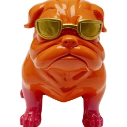 Figurine décorative Fashion Dog orange 17cm