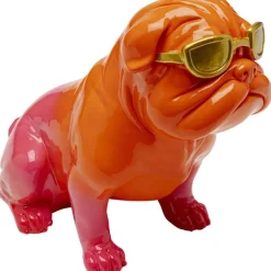 Figurine décorative Fashion Dog orange 17cm