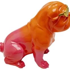 Figurine décorative Fashion Dog orange 17cm