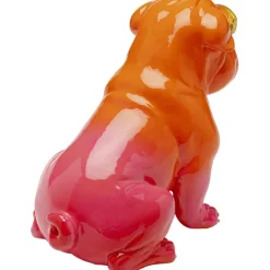 Figurine décorative Fashion Dog orange 17cm