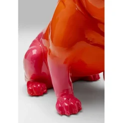 Figurine décorative Fashion Dog orange 17cm
