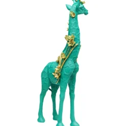Figurine décorative Flower Giraffe vert 76cm