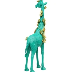 Figurine décorative Flower Giraffe vert 76cm