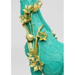 Figurine décorative Flower Giraffe vert 76cm