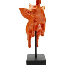 Figurine décorative Flying Pig Orange 29cm