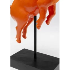 Figurine décorative Flying Pig Orange 29cm