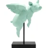 Figurine décorative Flying Pig Turquoise 29cm
