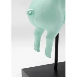 Figurine décorative Flying Pig Turquoise 29cm