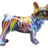 Figurine décorative Frenchie Colorful 24cm