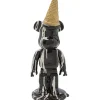 Figurine décorative Gelato Bear noir 40cm