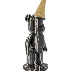 Figurine décorative Gelato Bear noir 40cm