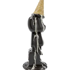 Figurine décorative Gelato Bear noir 40cm