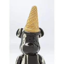 Figurine décorative Gelato Bear noir 40cm
