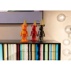 Figurine décorative Gelato Bear orange 40cm