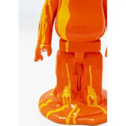 Figurine décorative Gelato Bear orange 40cm