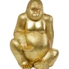 Figurine décorative Gorilla doré XL180