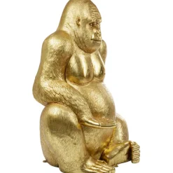 Figurine décorative Gorilla doré XL180