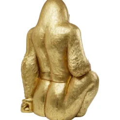 Figurine décorative Gorilla doré XL180