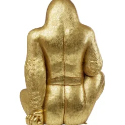 Figurine décorative Gorilla doré XL180