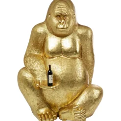 Figurine décorative Gorilla doré XL180