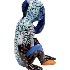 Figurine décorative Graffiti Monkey bleu 39cm