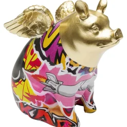 Figurine décorative Graffiti Flying Pig 16cm