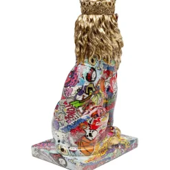 Figurine décorative Graffiti King Lion 29cm