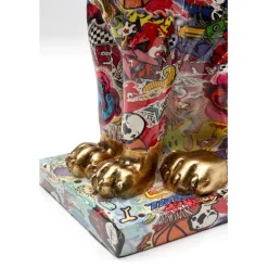 Figurine décorative Graffiti King Lion 29cm