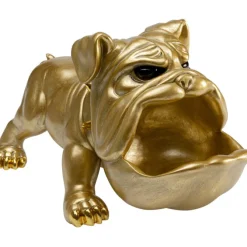 Figurine décorative Hungry Dog doré 37cm