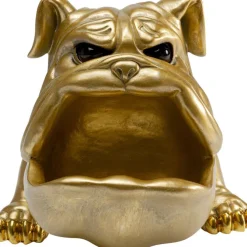 Figurine décorative Hungry Dog doré 37cm