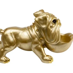 Figurine décorative Hungry Dog doré 37cm
