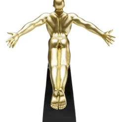 Figurine décorative Jumper doré 37cm