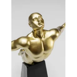 Figurine décorative Jumper doré 37cm