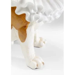Figurine décorative King Dog marron 29cm