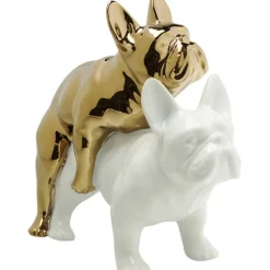 Figurine décorative Love Dogs l or