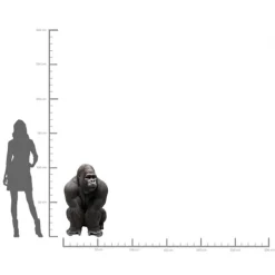Figurine décorative Monkey Gorilla Front XXL 107cm