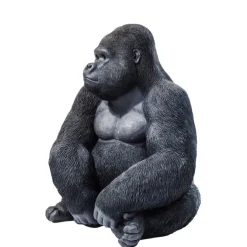 Figurine décorative Monkey Gorilla Side noir76cm