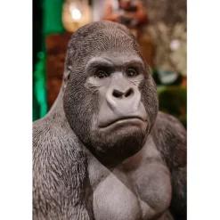 Figurine décorative Monkey Gorilla Side noir76cm