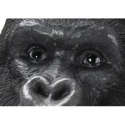Figurine décorative Monkey Gorilla Side noir76cm