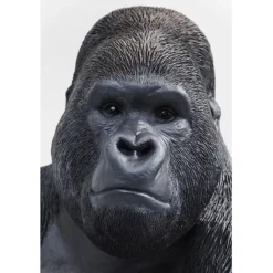 Figurine décorative Monkey Gorilla Side noir76cm