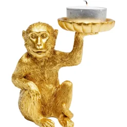 Figurine décorative Monkey photophore 11cm