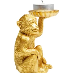 Figurine décorative Monkey photophore 11cm