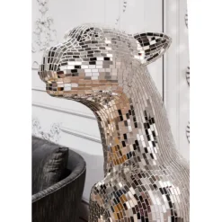 Figurine décorative Mosaik Welcome Panther gauche