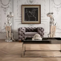 Figurine décorative Mosaik Welcome Panther gauche