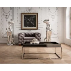 Figurine décorative Mosaik Welcome Panther gauche
